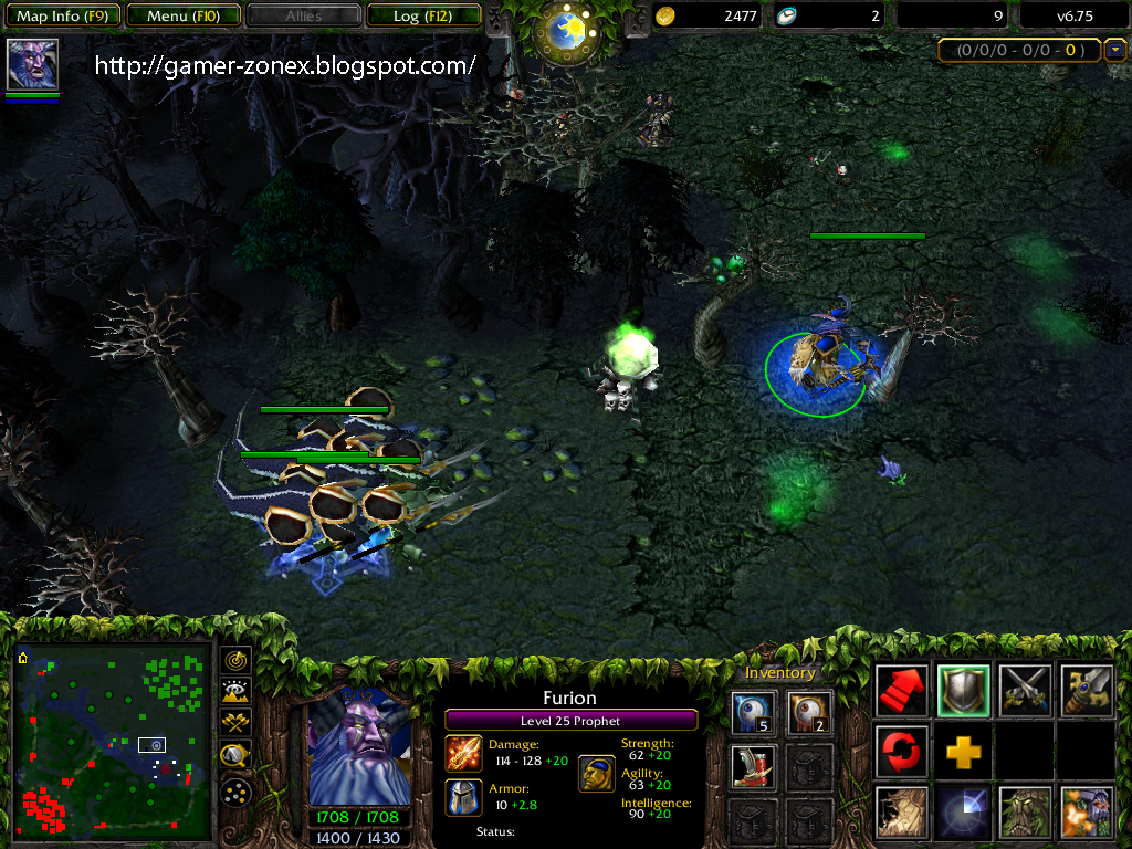PleaseBugMeNot s DotA AI versions